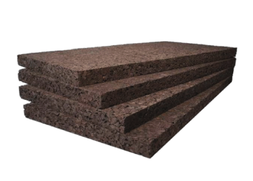 Carbonised cork board
